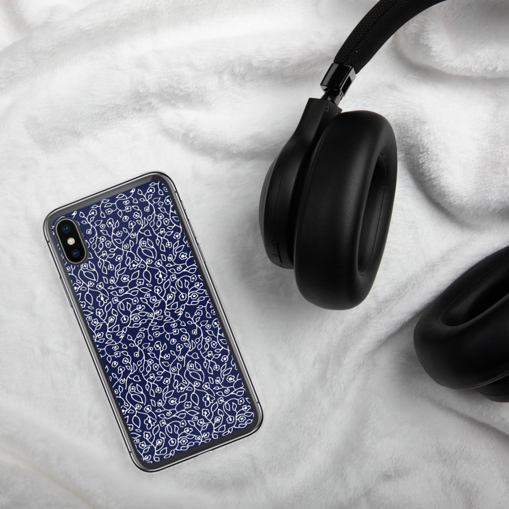 White Small Flowers | iPhone Case