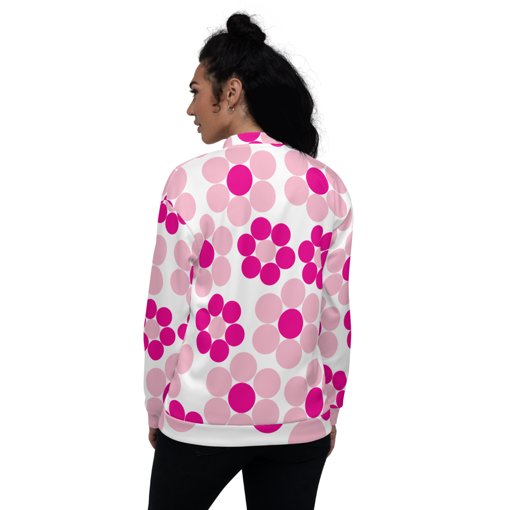 Happy Flowers Ornament | Bomber Jacket