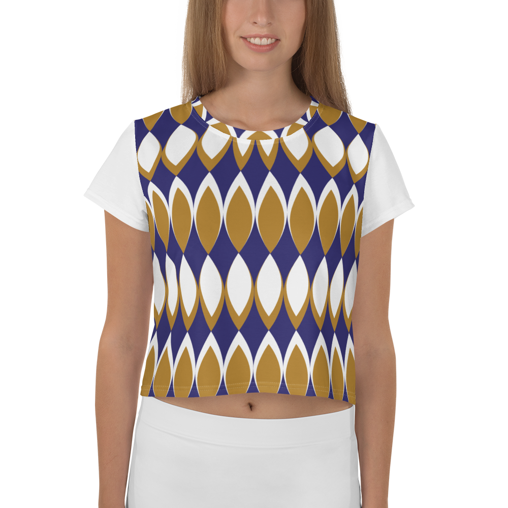 Golden Eye Ornament | Crop Tee