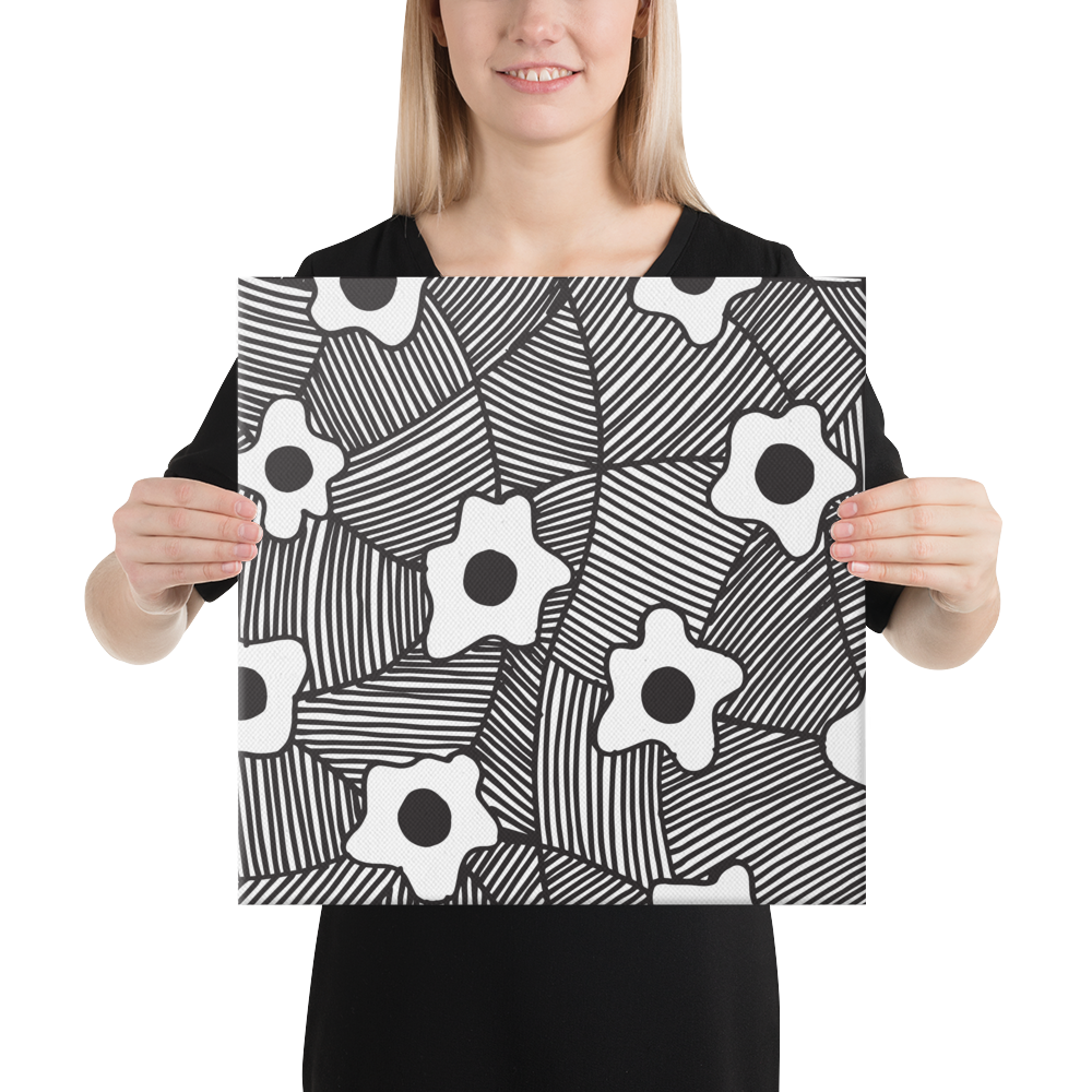Black Ornament | Canvas