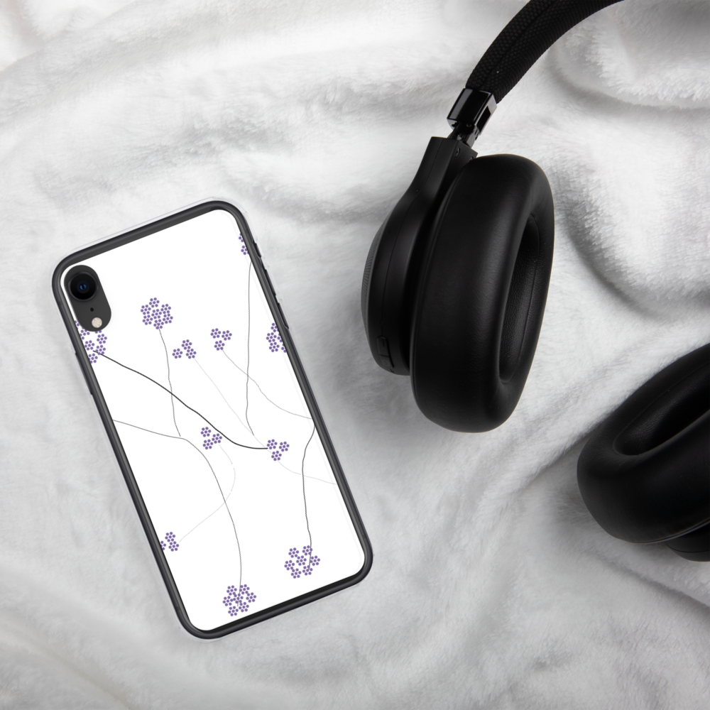 Purple Small Flowers | iPhone Case