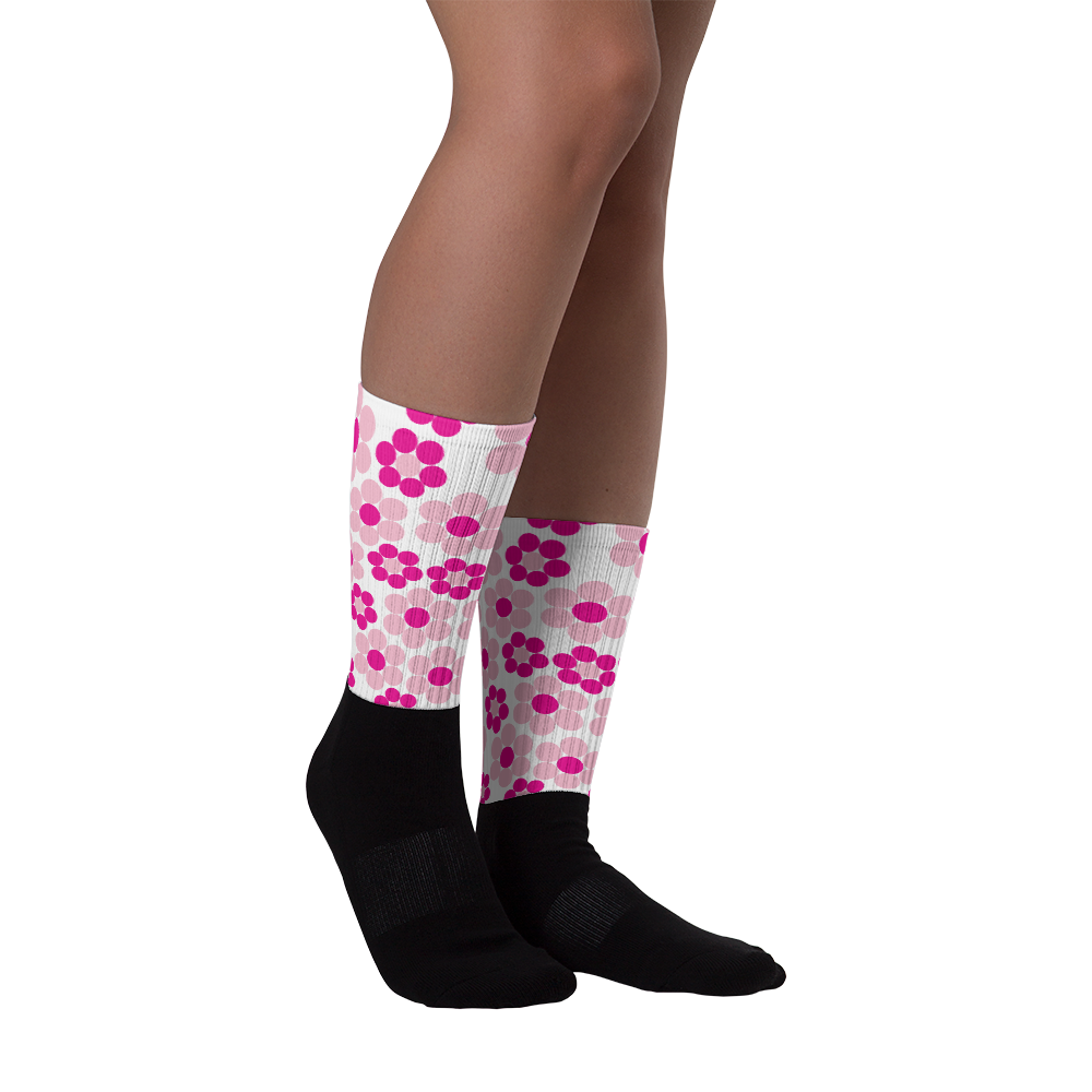 Happy Flowers Ornament | Socks