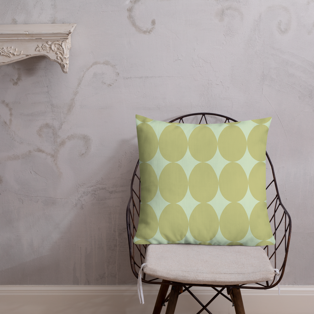 Easter Pattern Olive | Pillow