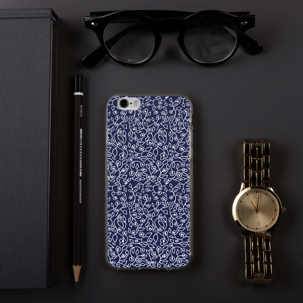 White Small Flowers | iPhone Case