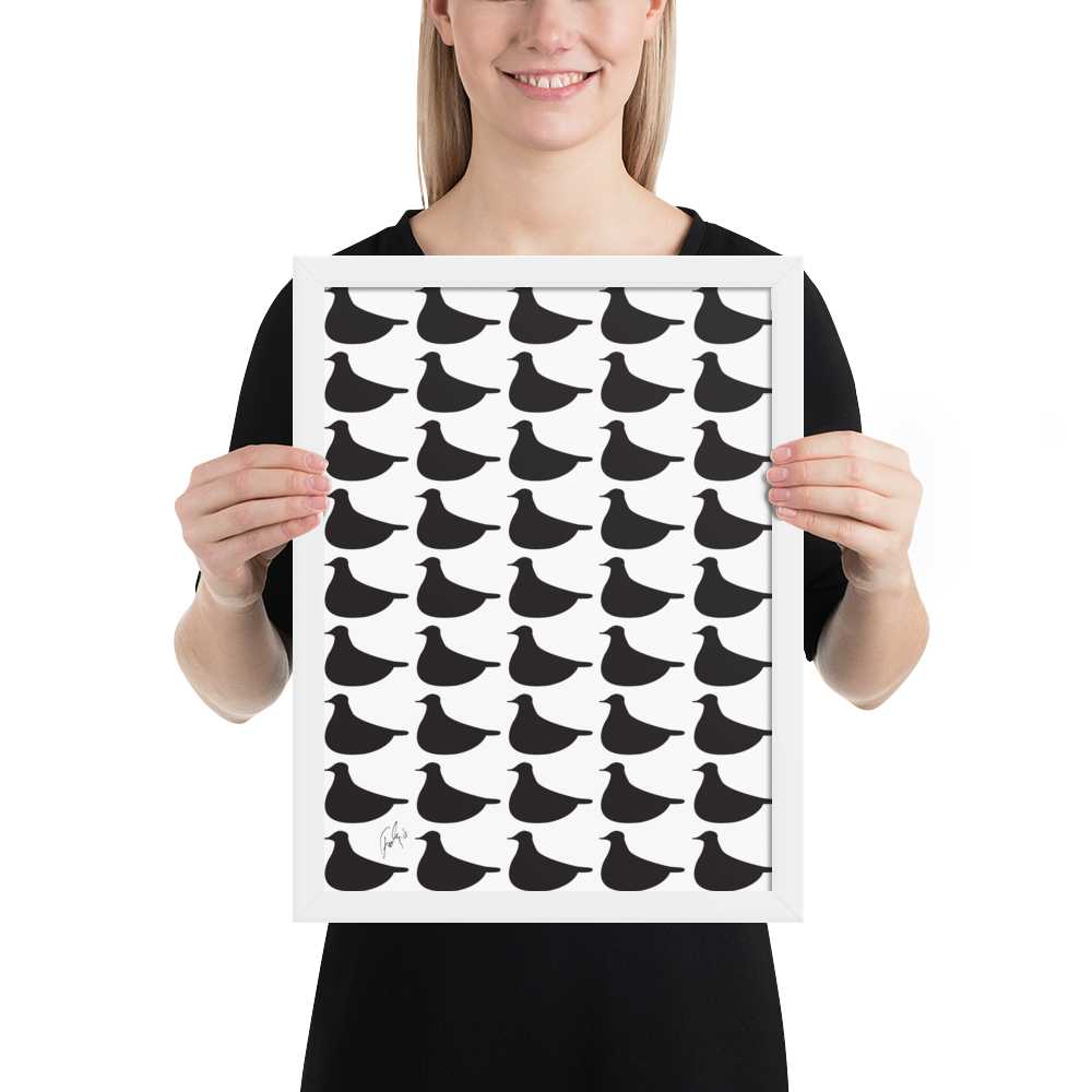 Black Birds | Framed Poster
