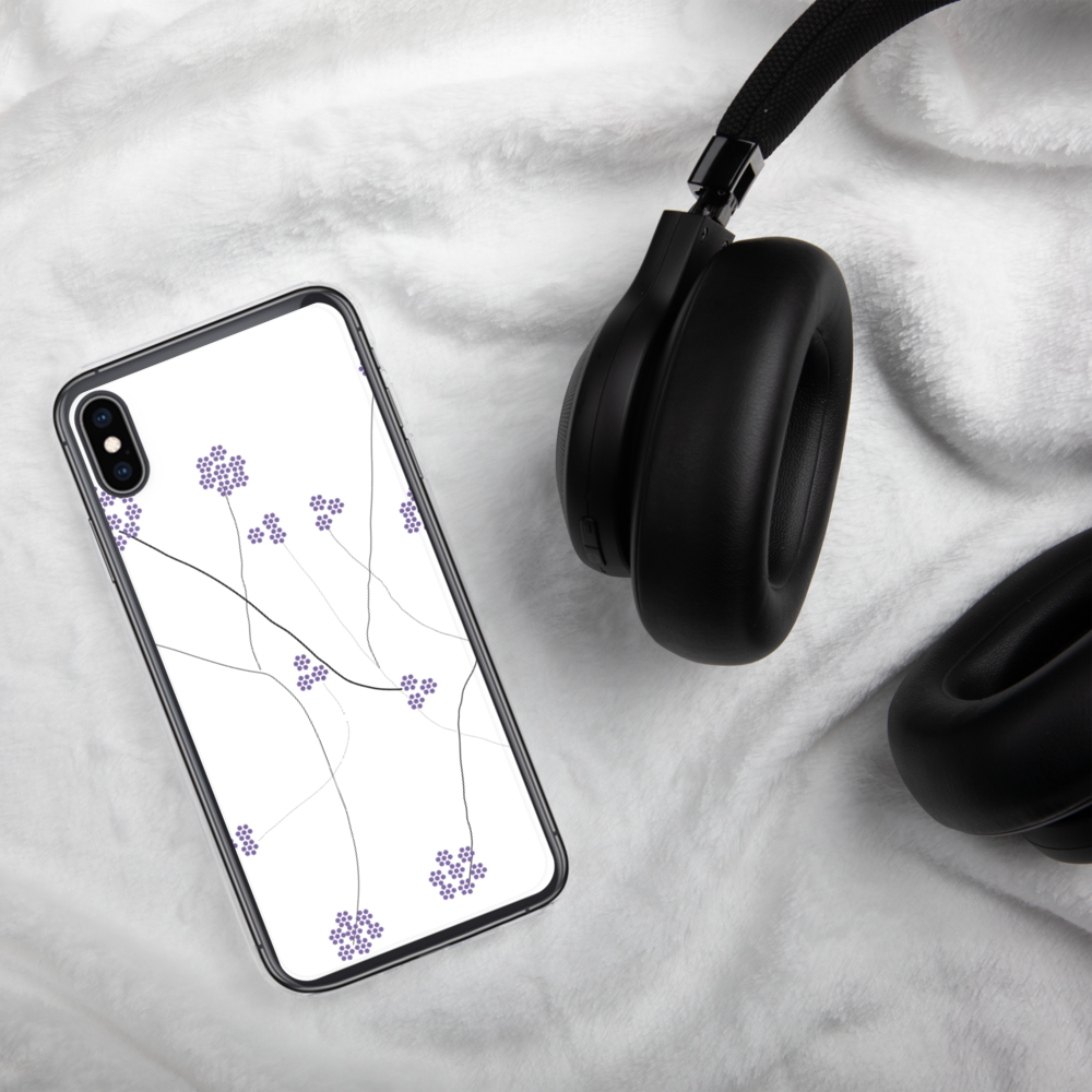 Purple Small Flowers | iPhone Case