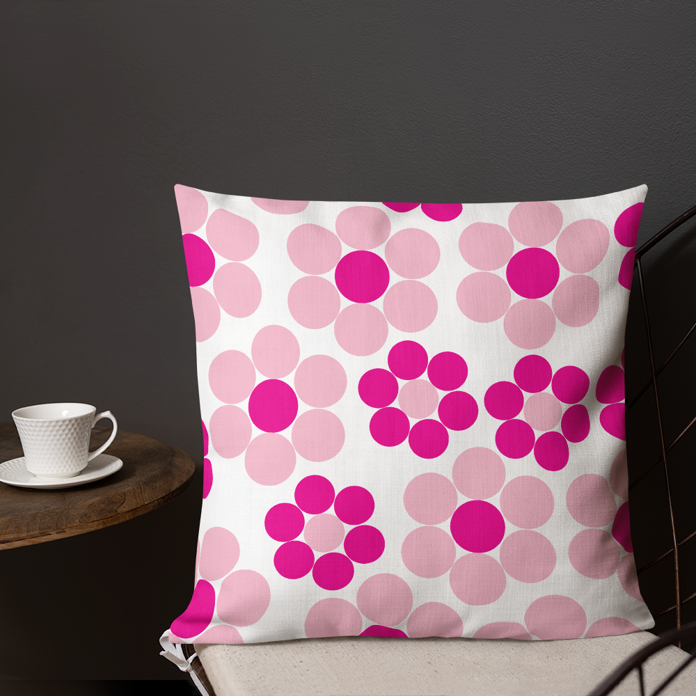 Happy Flowers Ornament | Pillow