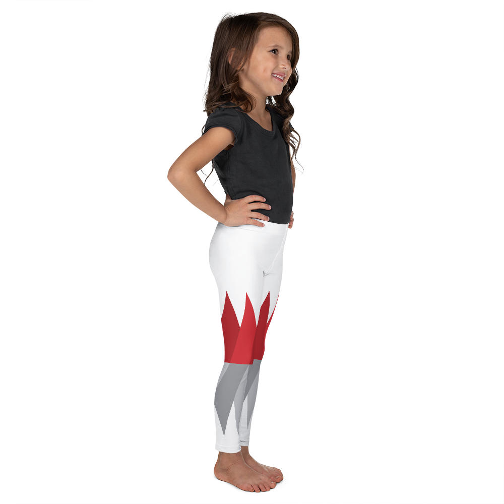Red Gray Christmas | Kid's Leggings