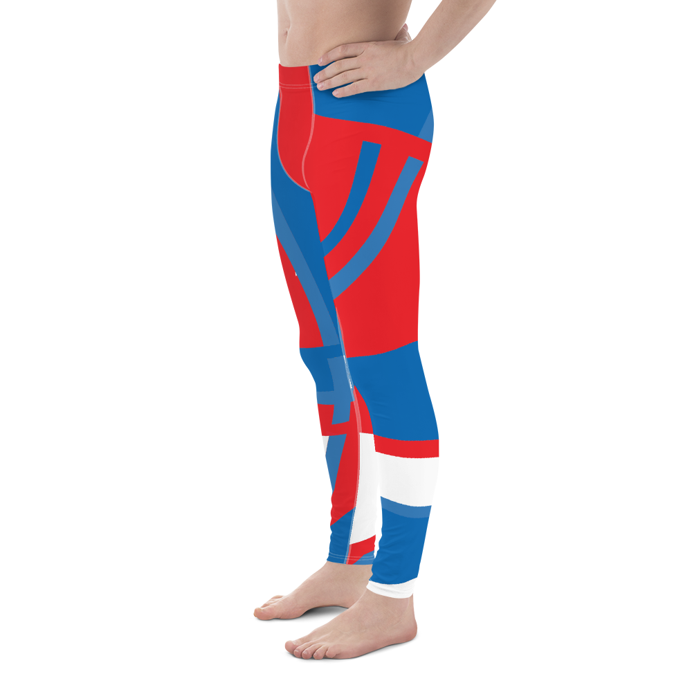 Red, White and Blue | Men's Leggings