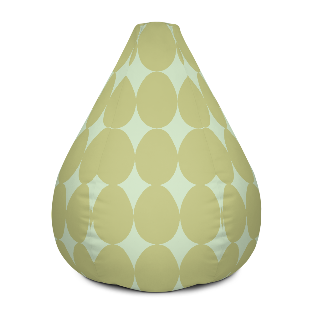 Easter Pattern Olive | Bean Bag Chair