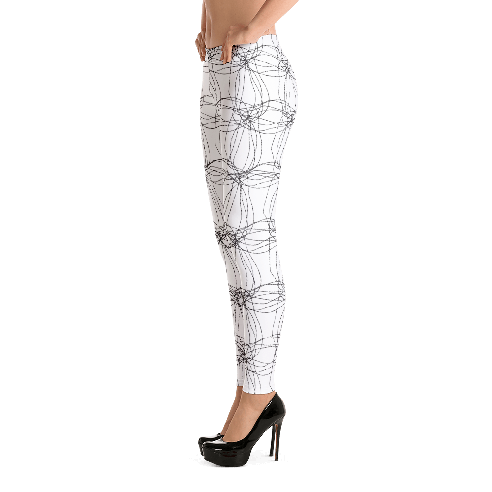 Ornament Graphic Flowers | Leggings