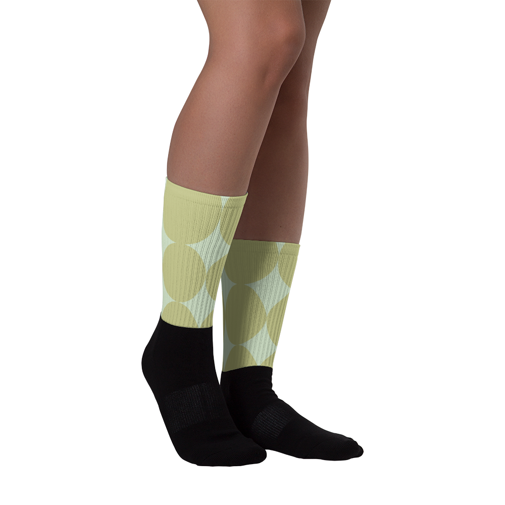 Easter Pattern Olive | Socks