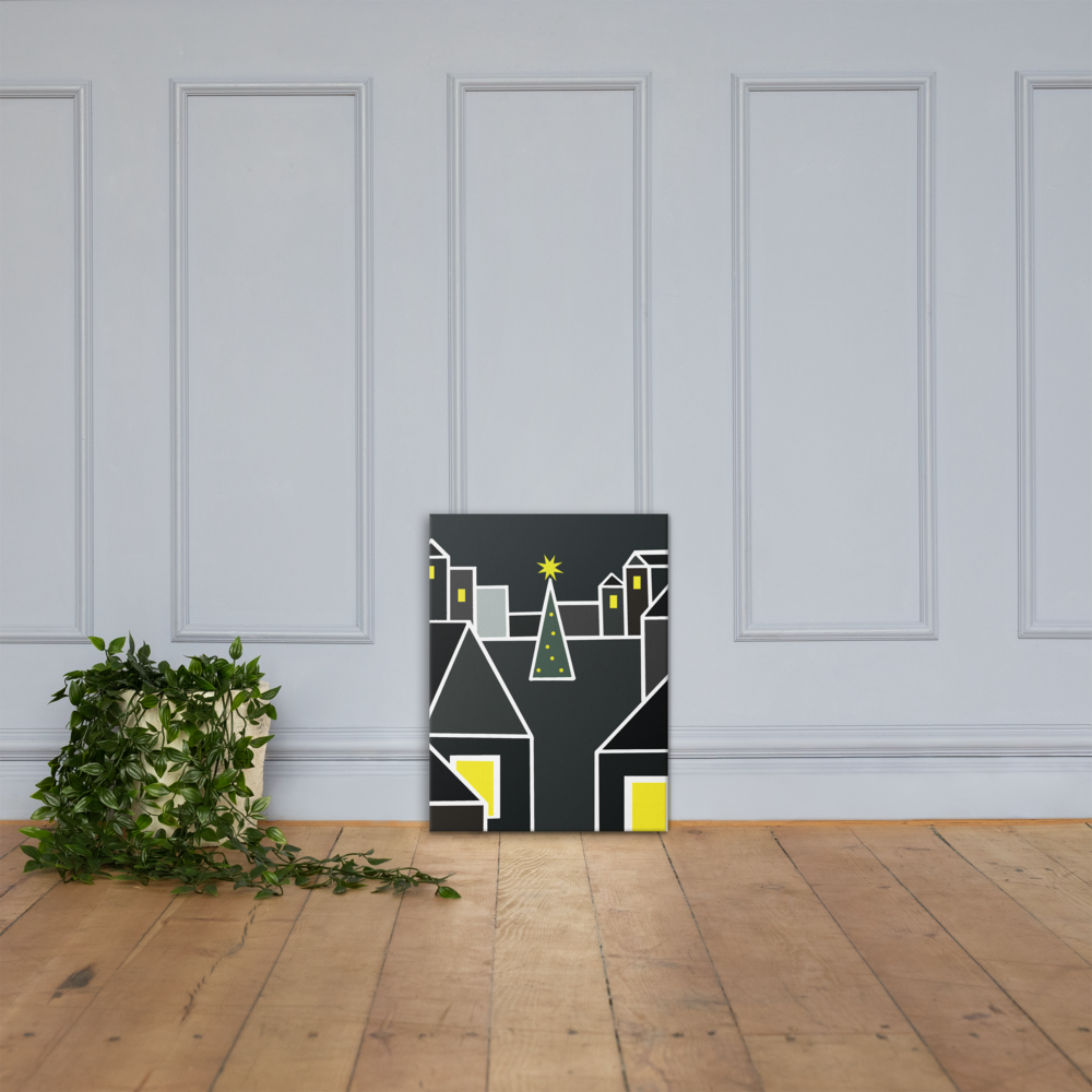 December Eve Print | Canvas