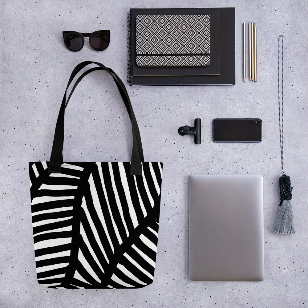 Black and White Ornament | Tote Bag