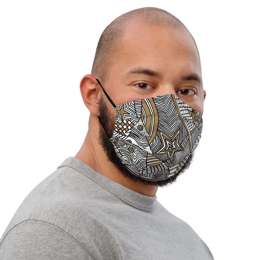 Christmas Graphic Ornament | Face Mask