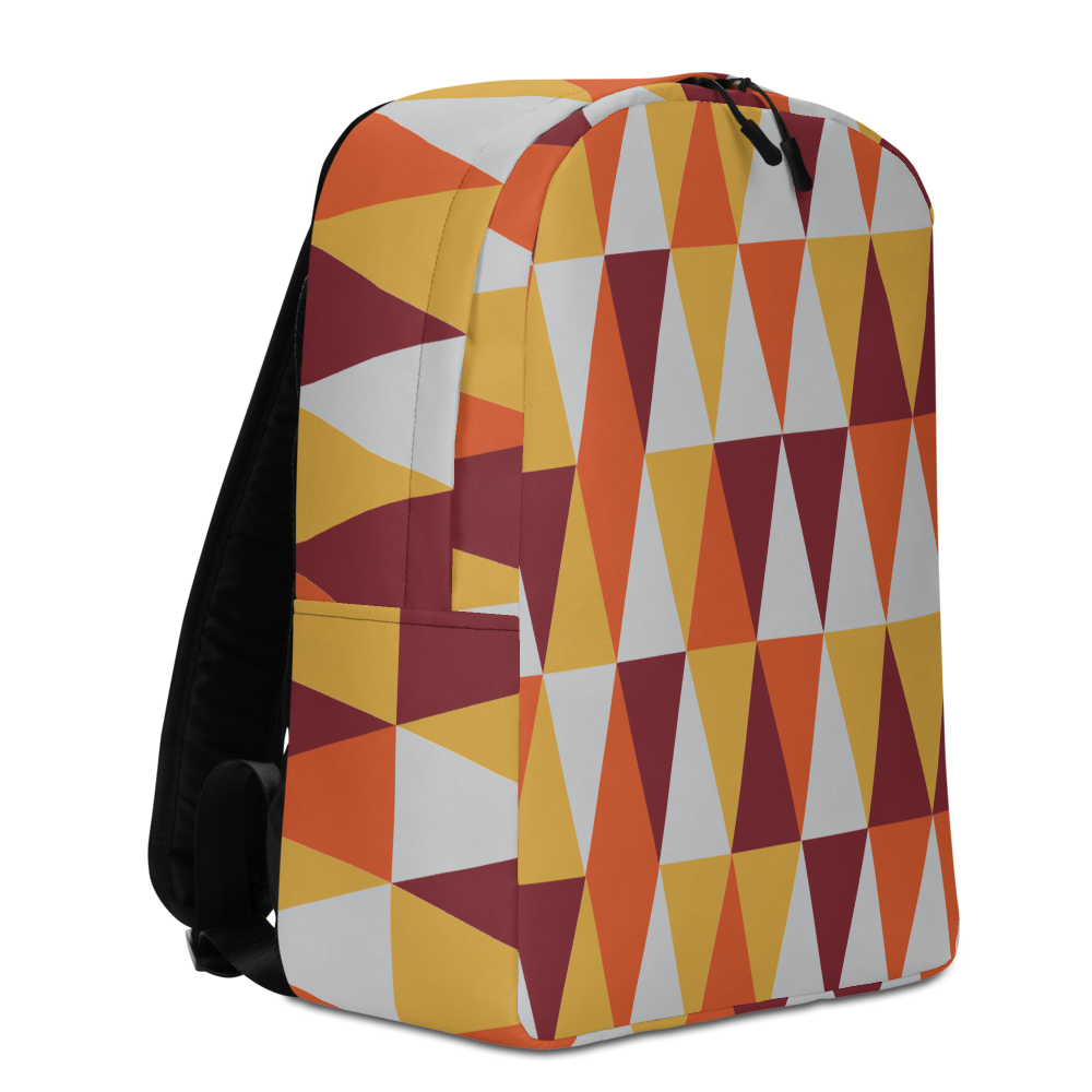 Autumn Triangles | Minimalist Backpack