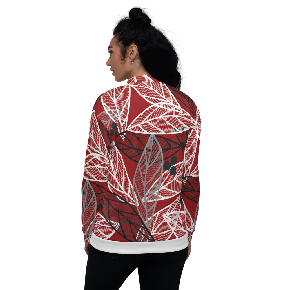 Christmas Leaves | Bomber Jacket