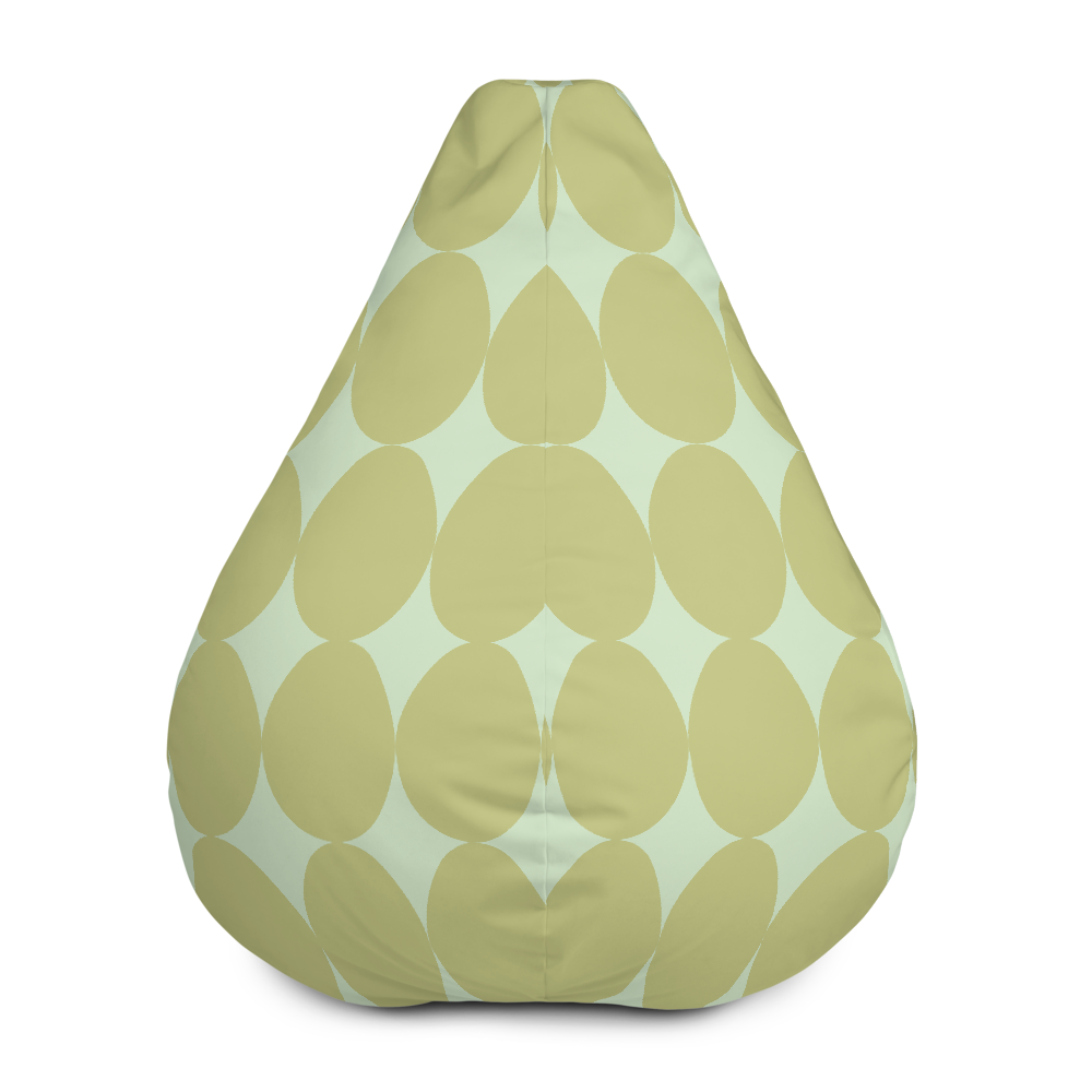 Easter Pattern Olive | Bean Bag Chair