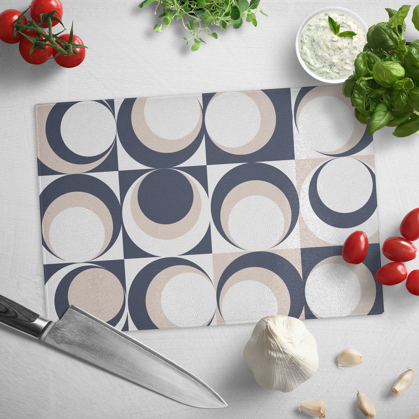 Life Is Good | Glass Cutting Board