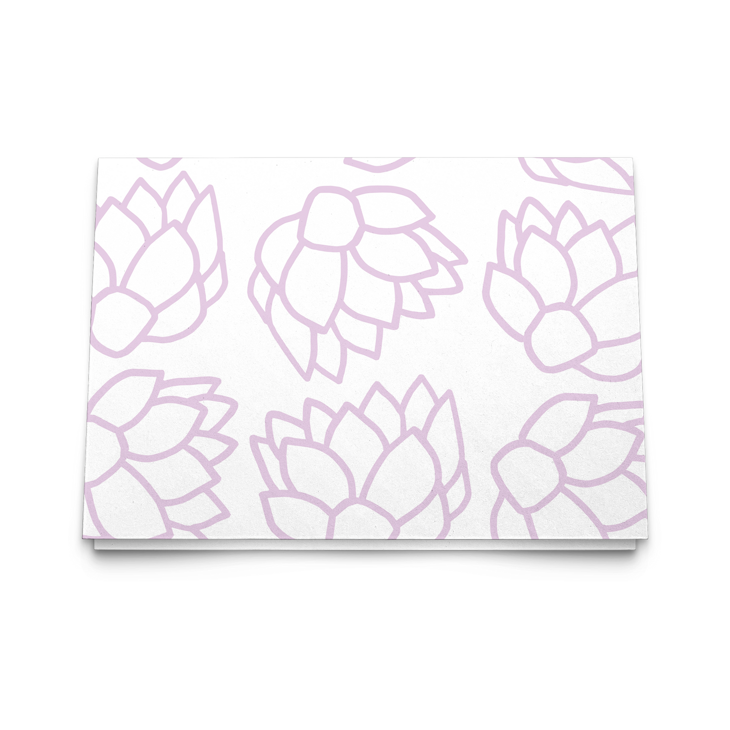 Pink Pastel Flowers | Greeting Cards
