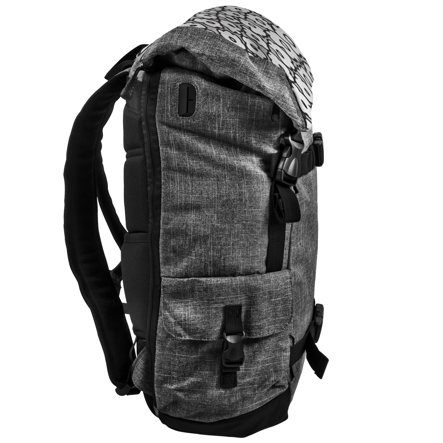 Happy White Flowers | Penryn Backpack