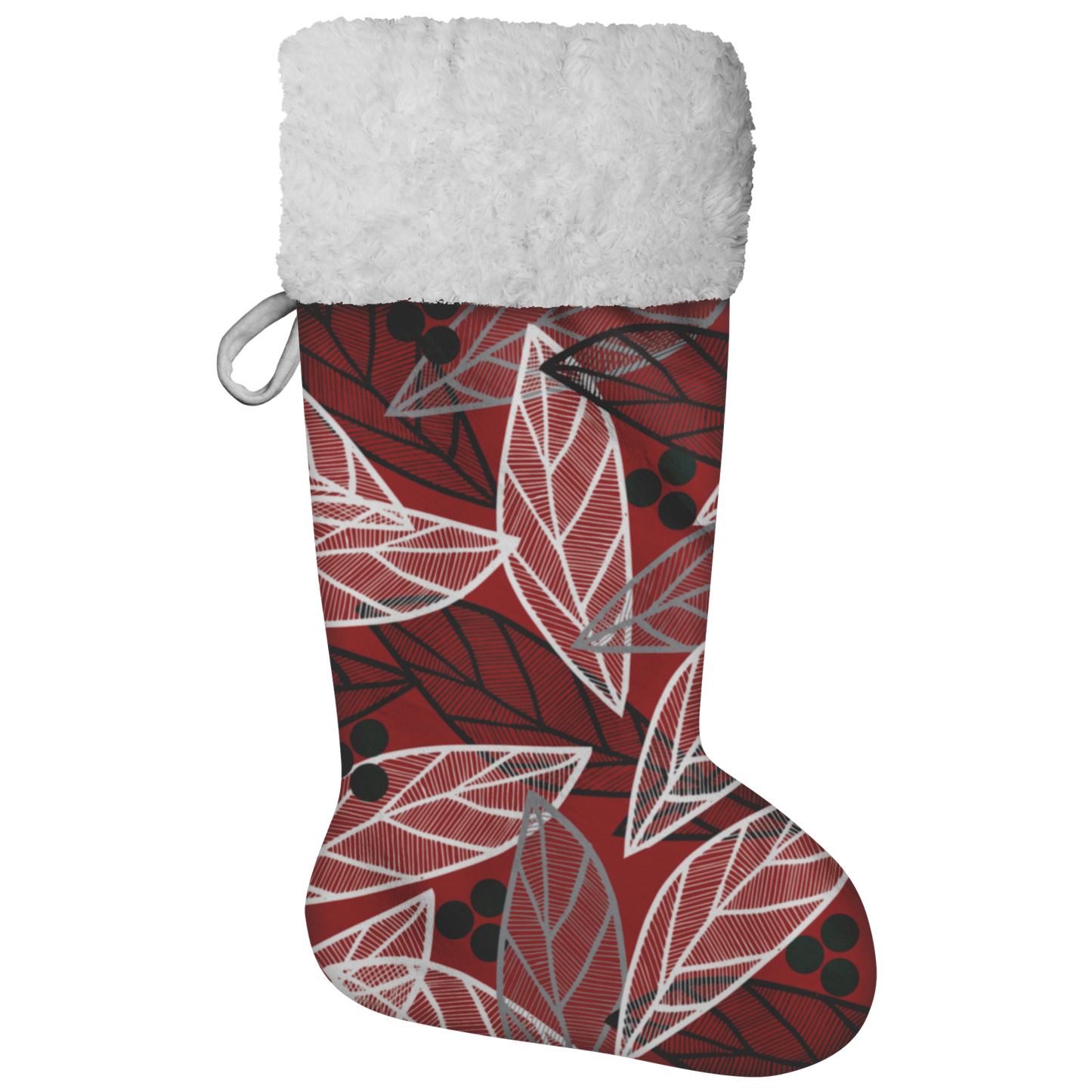 Christmas Leaves | Christmas Stocking