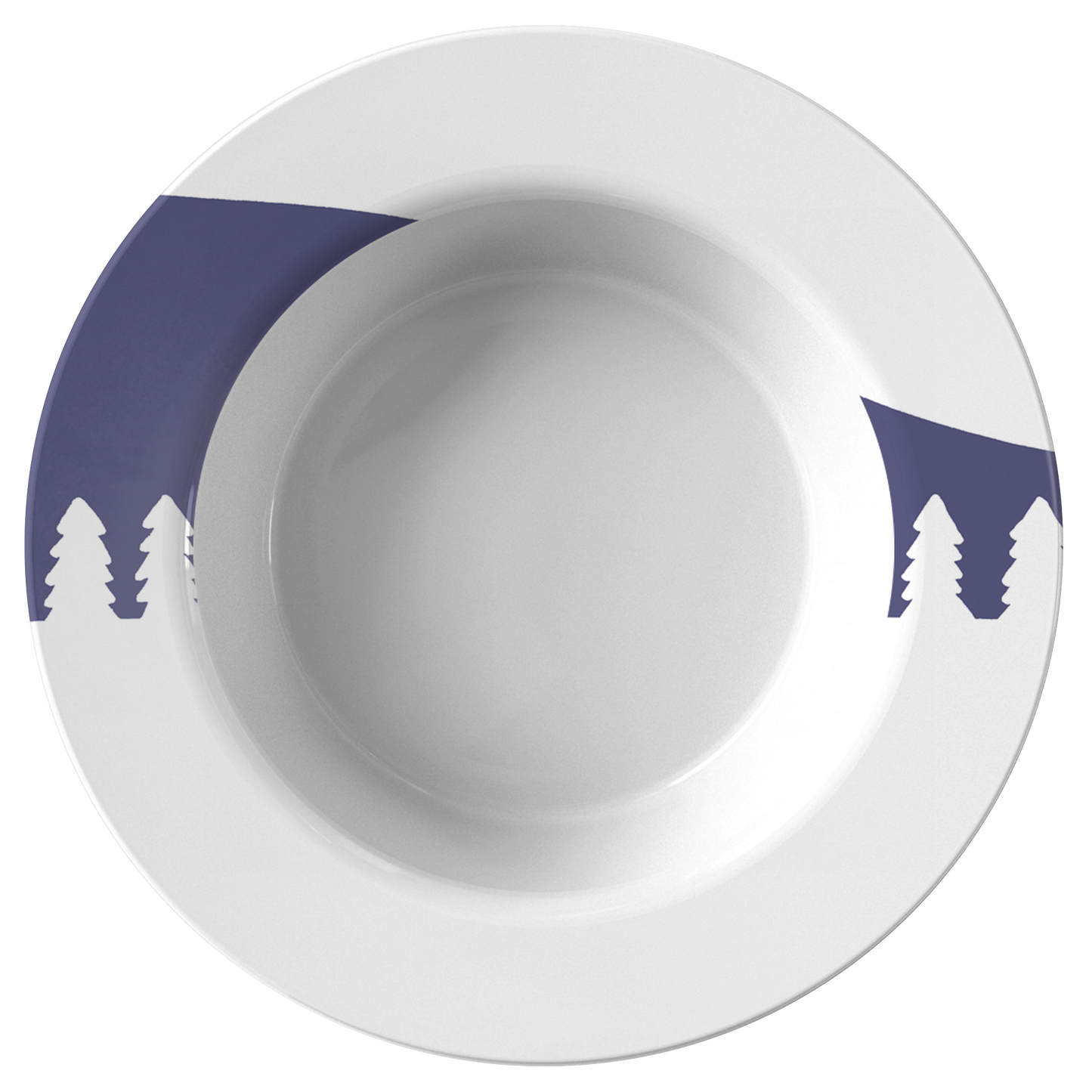 Home In White Forest | Bowl