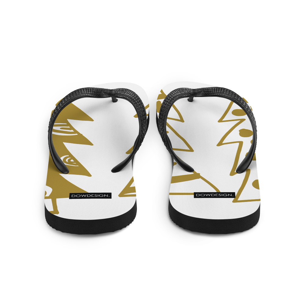 Golden Christmas Trees | Flip-Flops