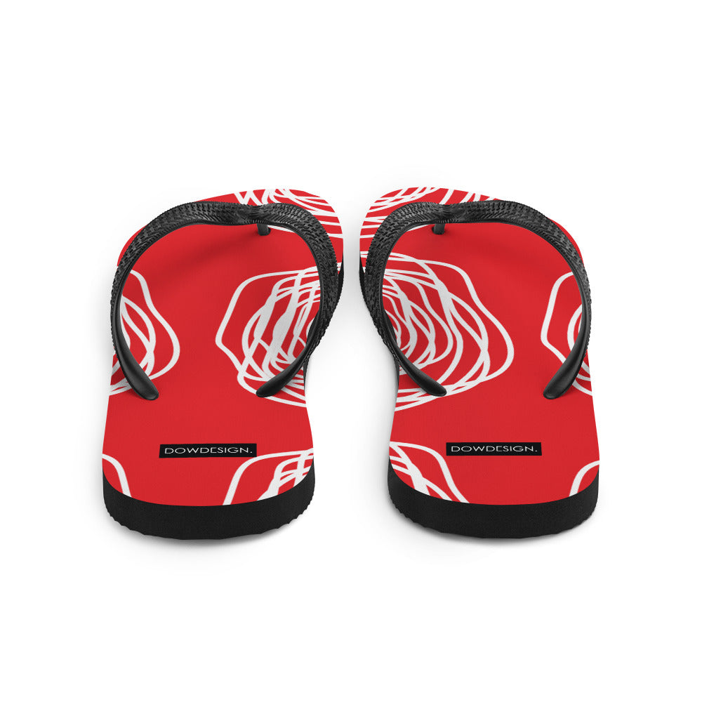 Red Flowers | Flip-Flops