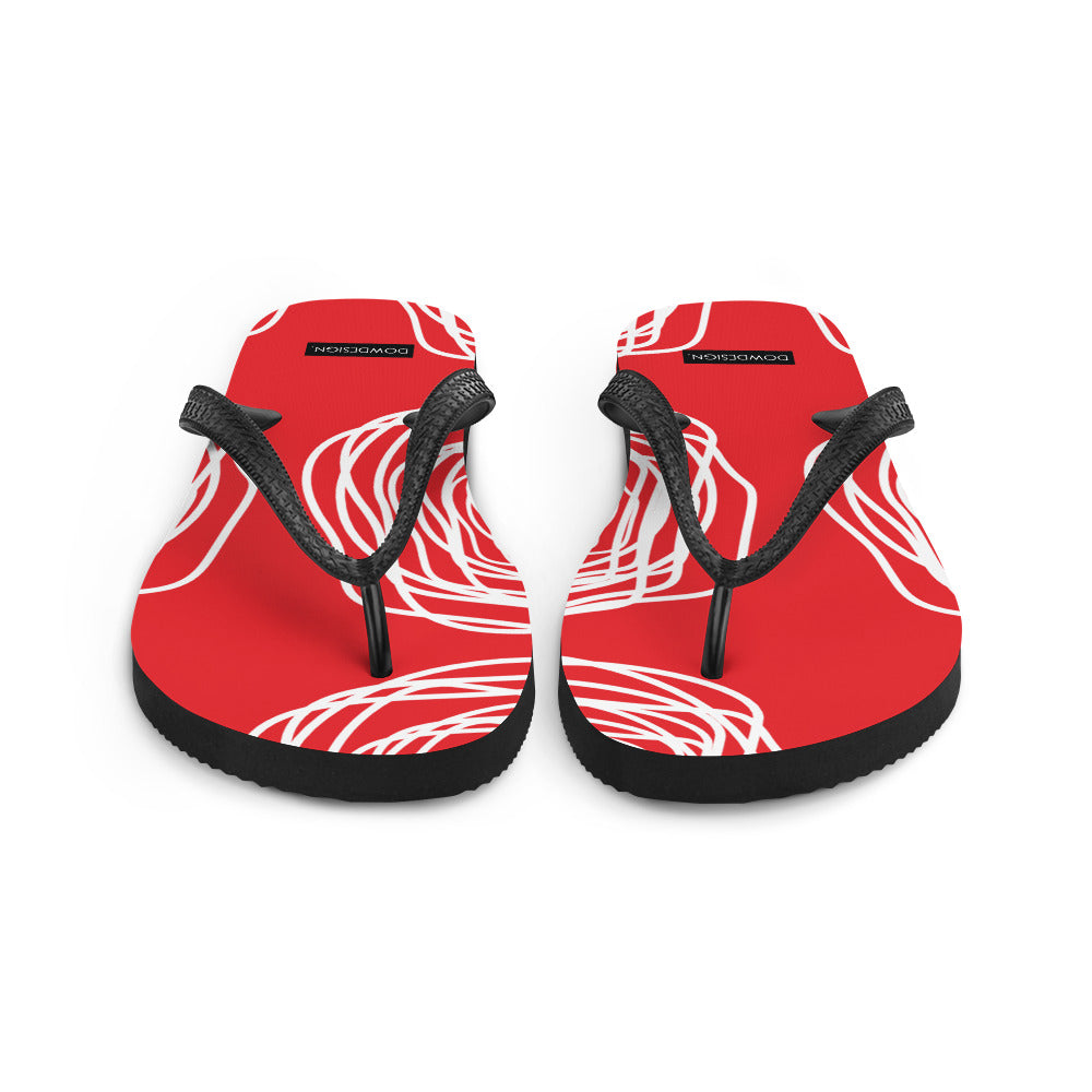 Red Flowers | Flip-Flops