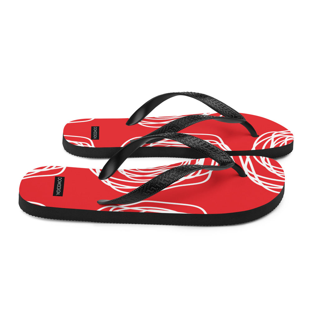Red Flowers | Flip-Flops