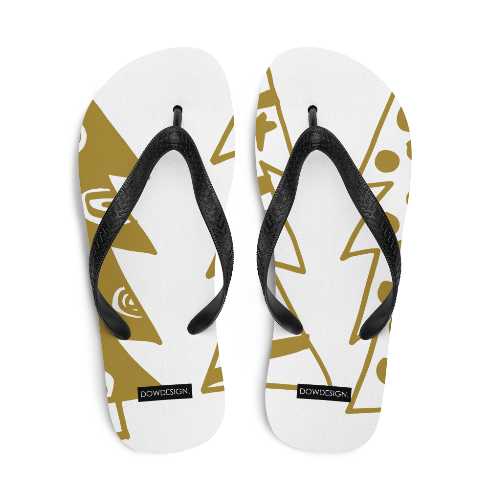 Golden Christmas Trees | Flip-Flops