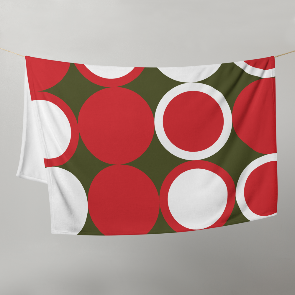 Christmas Balls | Throw Blanket