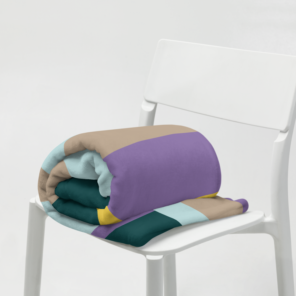 Fresh Stripe | Throw Blanket