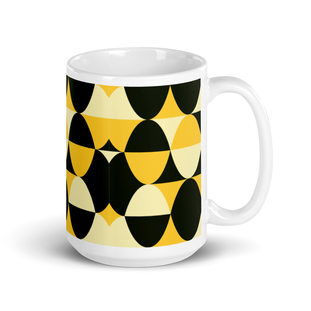 Yellow and Black Eggs | Mug