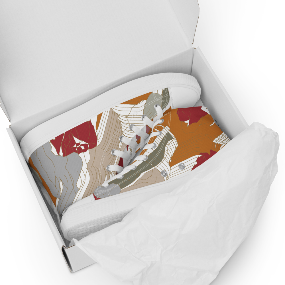 Second Spring | Women's High Top Canvas Shoes