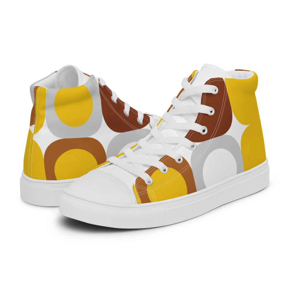 Autumn Ornament | Women's High Top Canvas Shoes