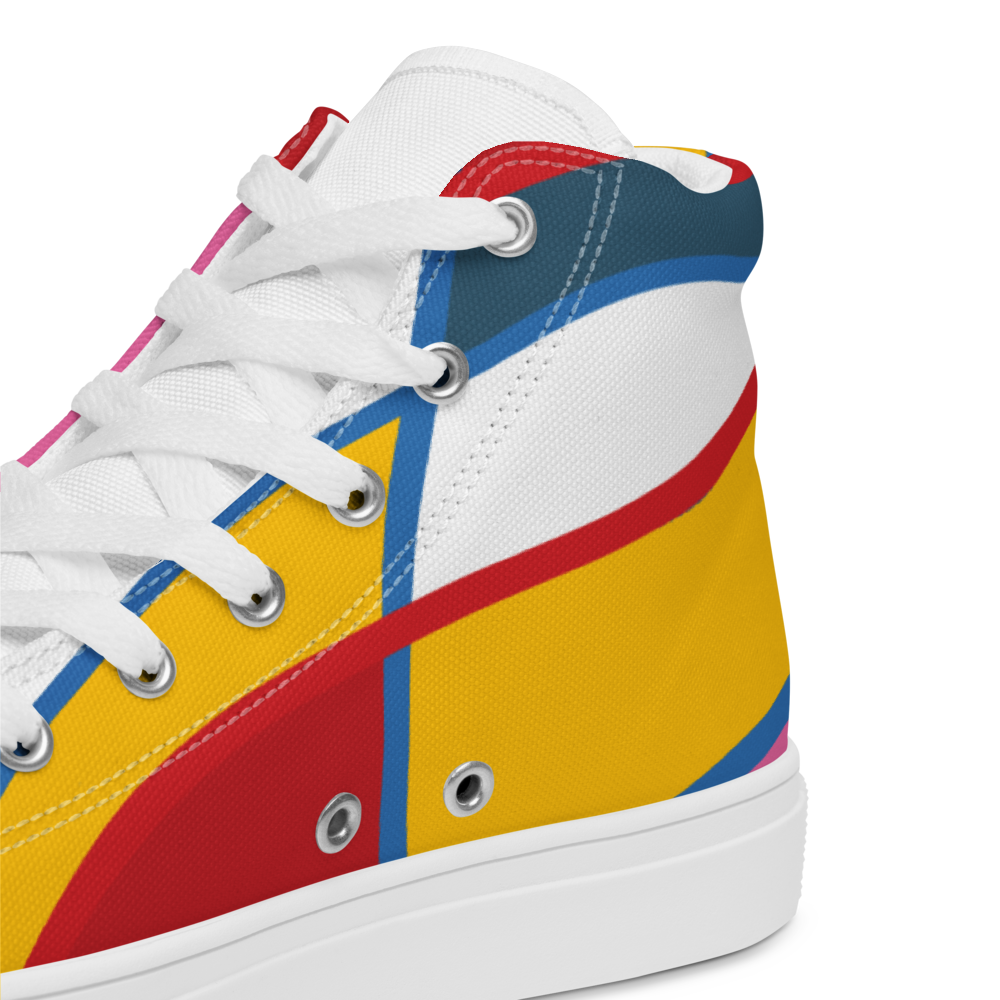 Spain | Women's High Top Canvas Shoes