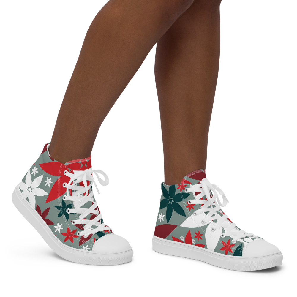 Hermione | Women's High Top Canvas Shoes