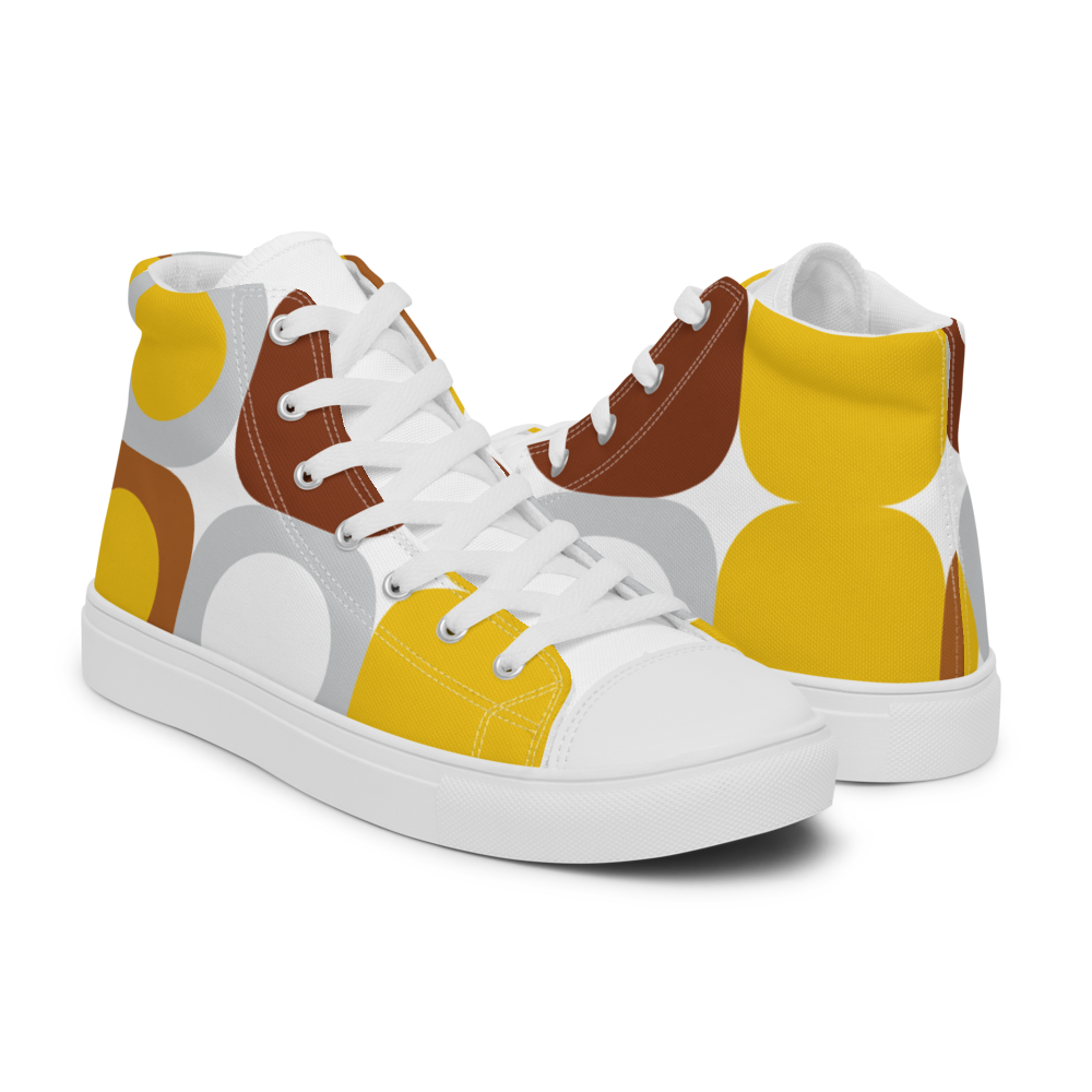 Autumn Ornament | Women's High Top Canvas Shoes
