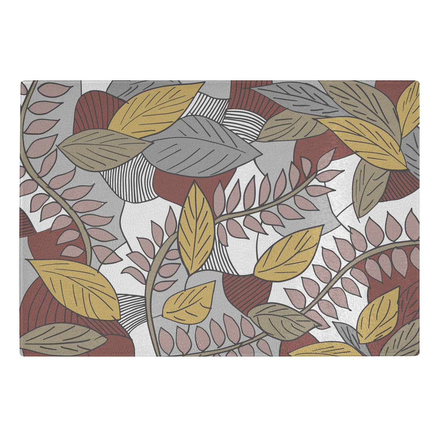 Fall Spirit | Glass Cutting Board