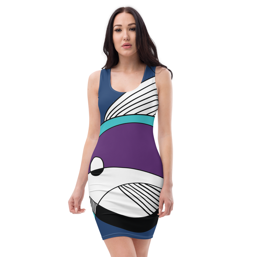 Fish from Kalevala | Bodycon dress
