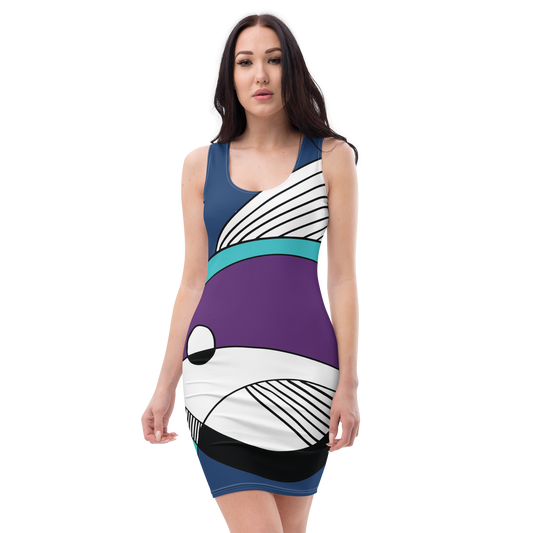 Fish from Kalevala | Bodycon dress