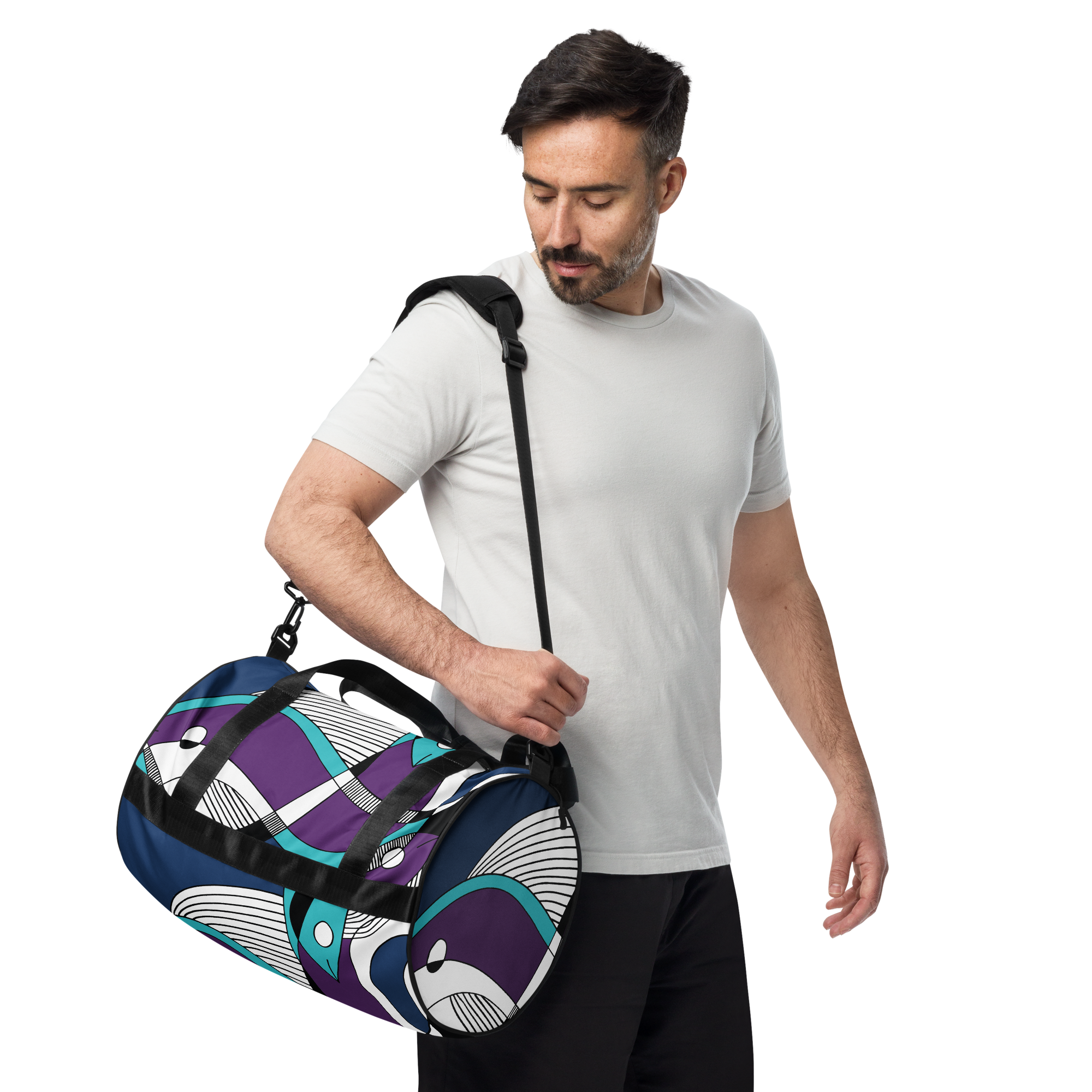 Fish from Kalevala |  gym bag