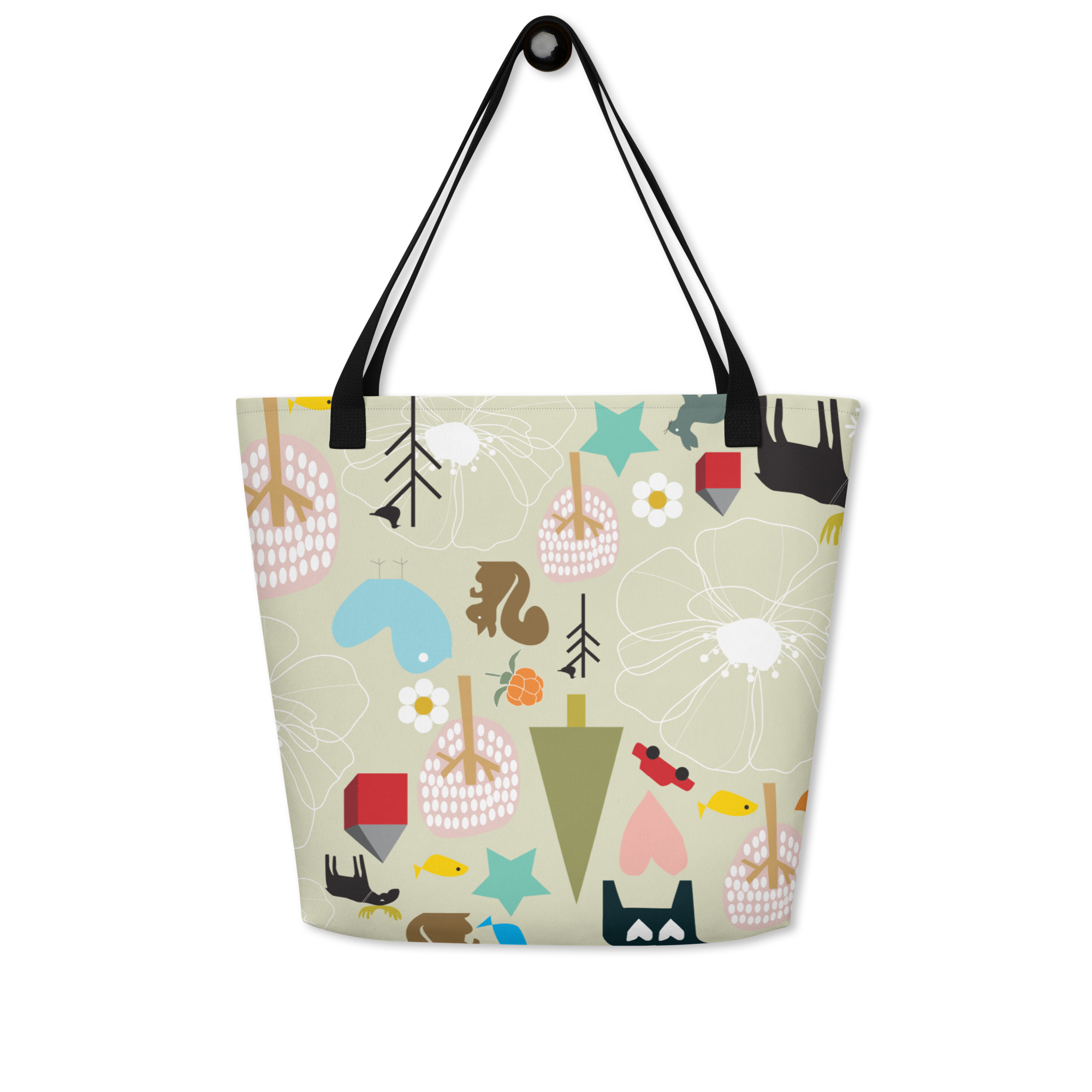 Baby Room Design |  Large Tote Bag