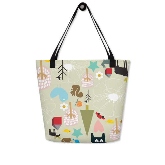 Baby Room Design |  Large Tote Bag