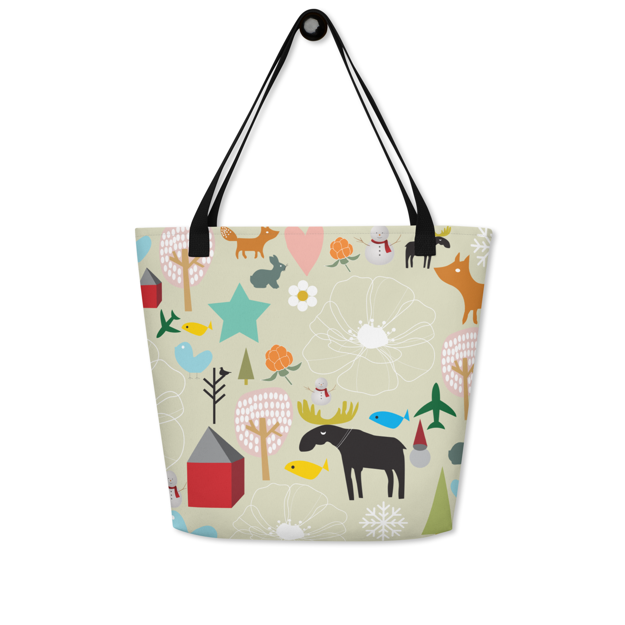 Baby Room Design |  Large Tote Bag