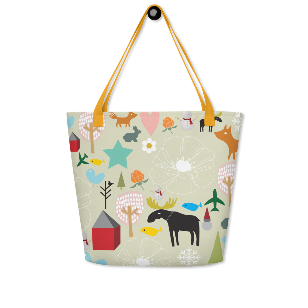 Baby Room Design |  Large Tote Bag