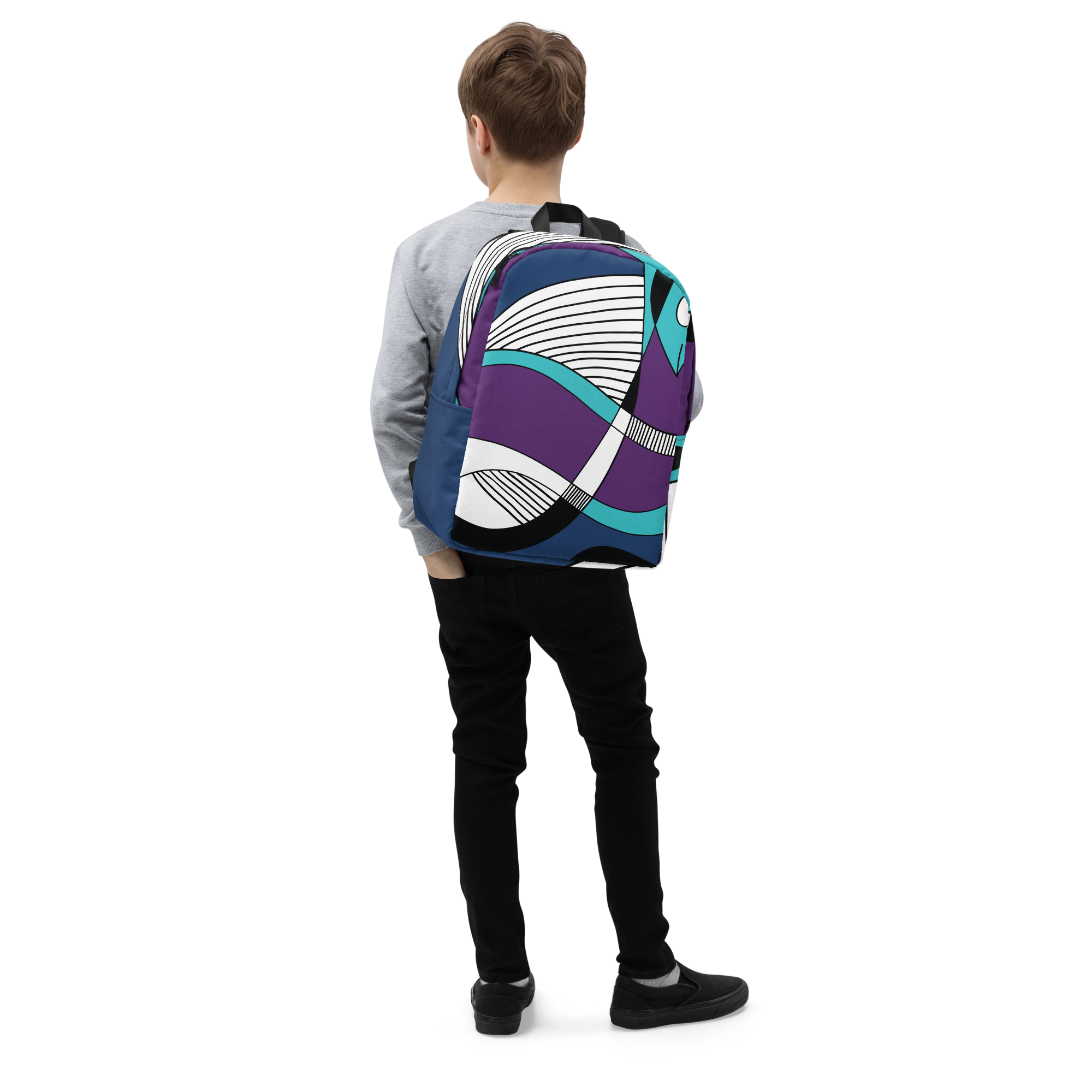 Fish from Kalevala | Minimalist Backpack