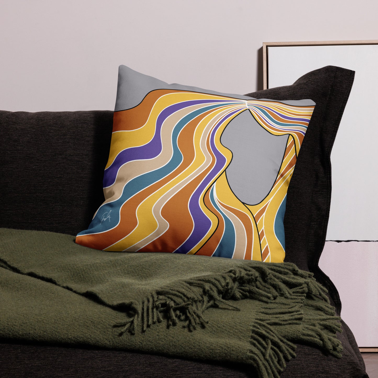 Ilmatar from Kalevala | Premium Pillow